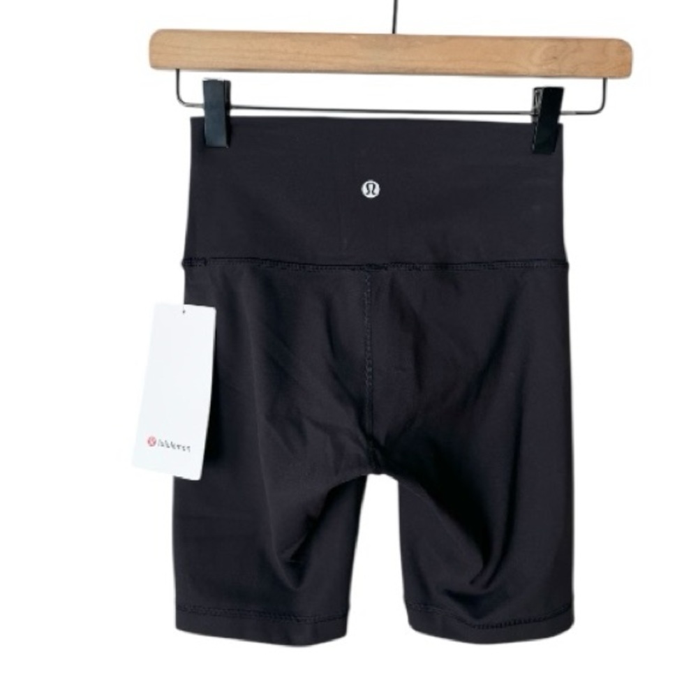 lululemon athletica Black High-Rise Performance Bike Shorts